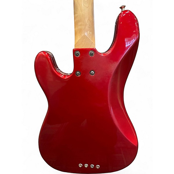 Used Lakland 44-64 Skyline Series Duck Dunn Custom Candy Apple Red Electric Bass Guitar