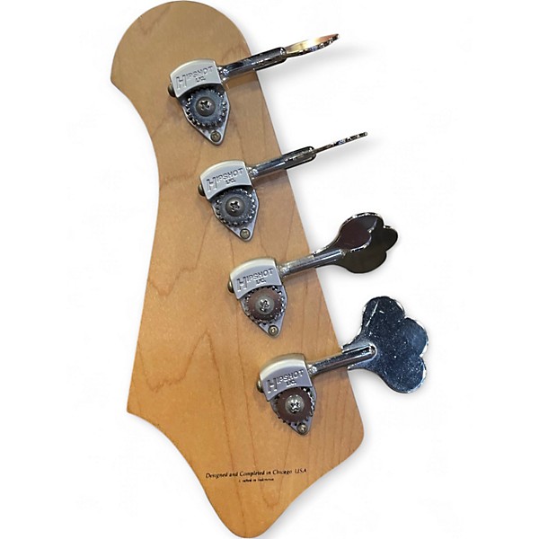 Used Lakland 44-64 Skyline Series Duck Dunn Custom Candy Apple Red Electric Bass Guitar