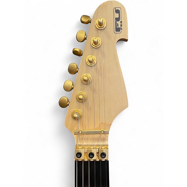 Used Fu-tone FU Pro White Solid Body Electric Guitar