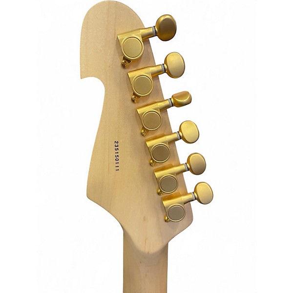 Used Fu-tone FU Pro White Solid Body Electric Guitar