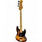 Vintage 1978 Fender Jazz Sunburst (Refinished Overcoat) Electric Bass Guitar thumbnail