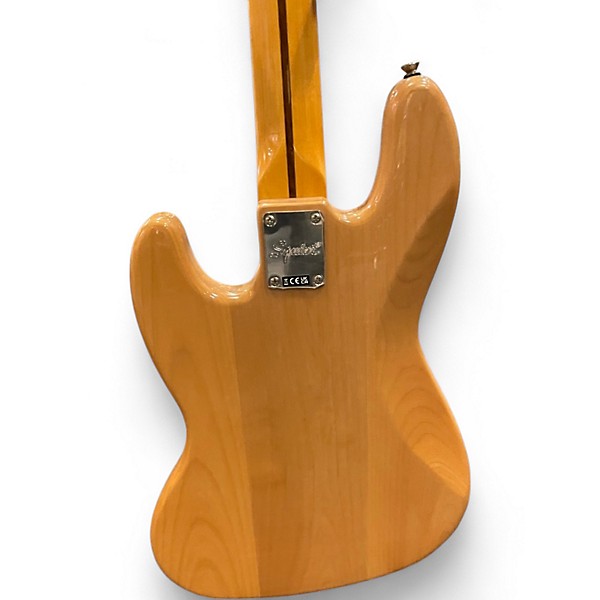 Used Squier Classic Vibe 70s Jazz Bass Butterscotch Blonde Electric Bass Guitar