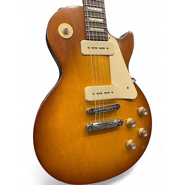 Used Gibson 1960S Tribute Les Paul Studio Cherry Sunburst Solid Body Electric Guitar