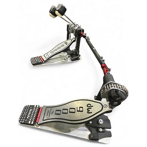 Used DW 9000 Series Double Bass Drum Pedal (Lefty Version) Double Bass Drum Pedal