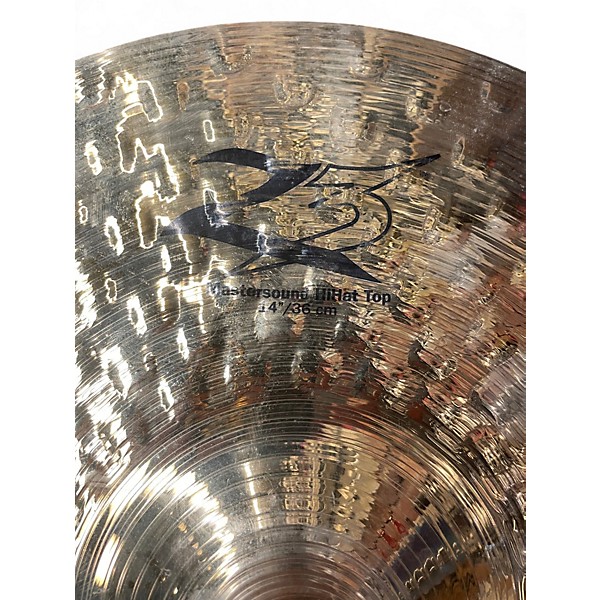 Used 2012 Zildjian 14in Z3 Hi Hat Top Cymbal