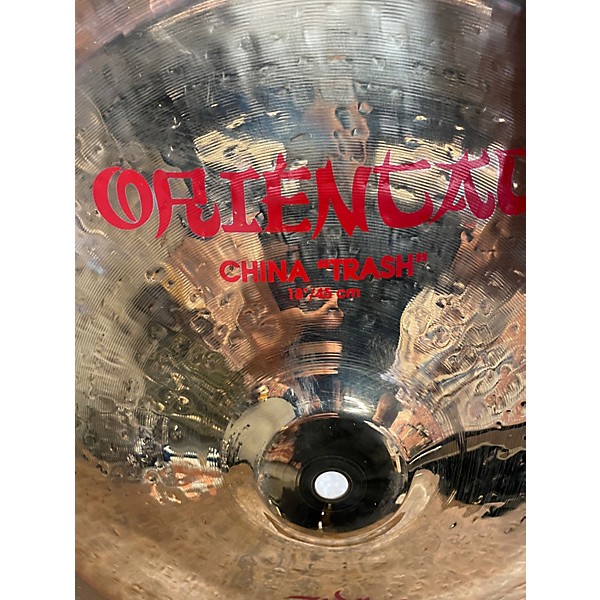 Used 2012 Zildjian 18in Oriental China Trash Cymbal