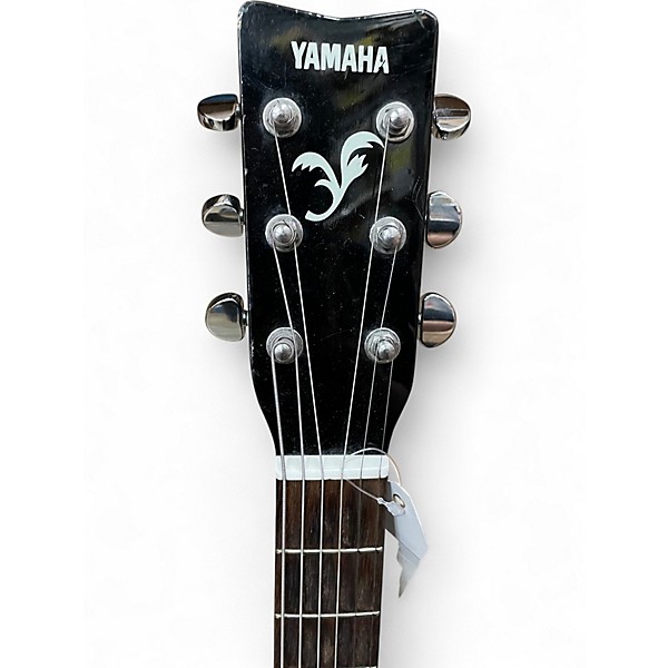 Used Yamaha FX370C Black Acoustic Electric Guitar