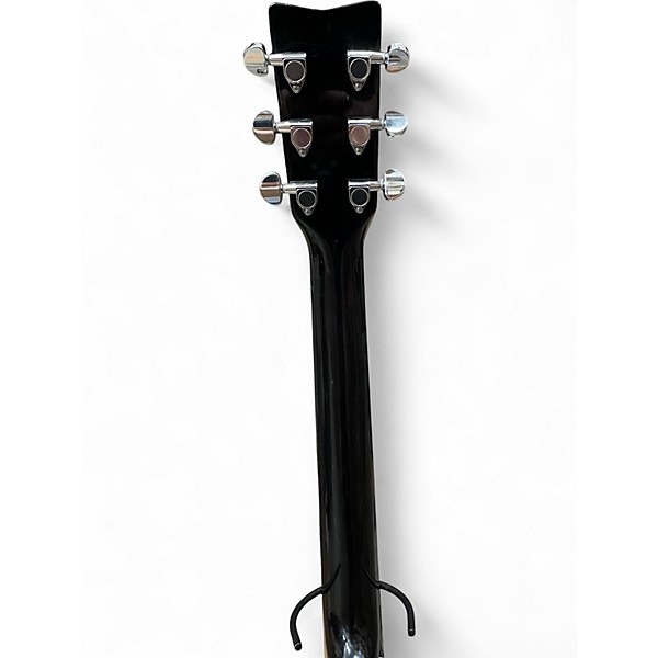 Used Yamaha FX370C Black Acoustic Electric Guitar