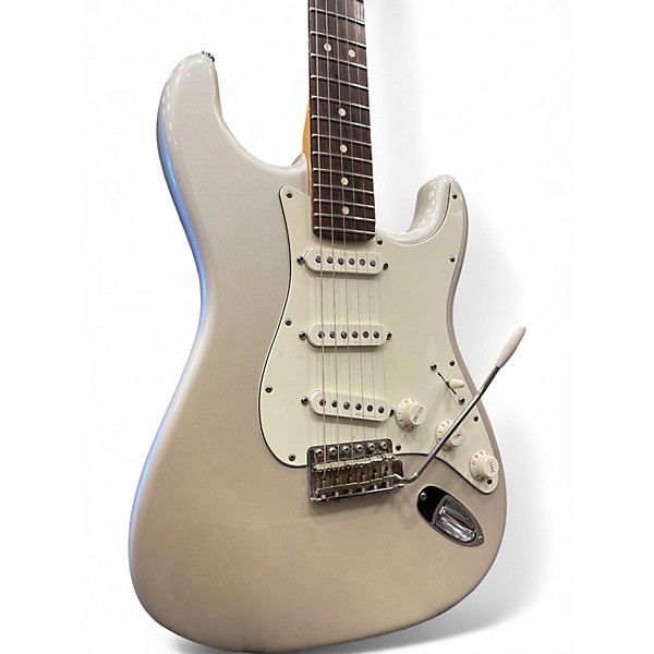 Used Fender AMERICAN STRAT TBX MID BOOST Blizzard Pearl Solid Body Electric Guitar