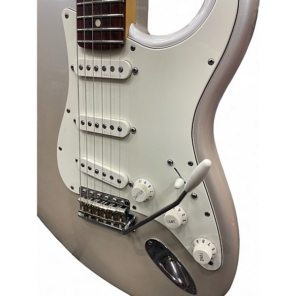 Used Fender AMERICAN STRAT TBX MID BOOST Blizzard Pearl Solid Body Electric Guitar