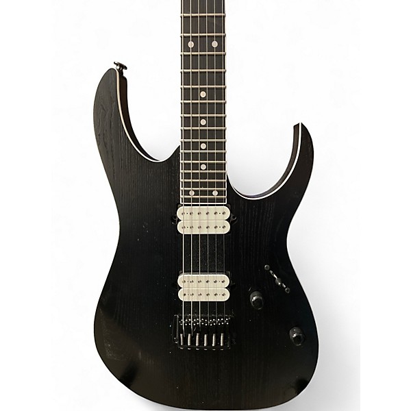 Used Ibanez RGR652AHB Black Solid Body Electric Guitar