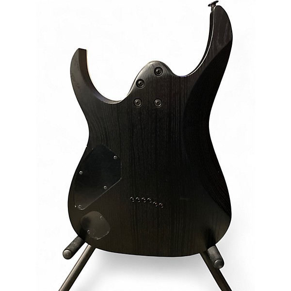Used Ibanez RGR652AHB Black Solid Body Electric Guitar