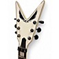 Used Dean SPLIT TAIL FLOYD ZAKK WYLDE Black and White Solid Body Electric Guitar