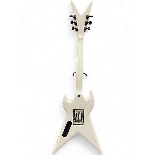 Used Dean SPLIT TAIL FLOYD ZAKK WYLDE Black and White Solid Body Electric Guitar
