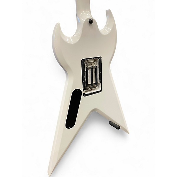 Used Dean SPLIT TAIL FLOYD ZAKK WYLDE Black and White Solid Body Electric Guitar