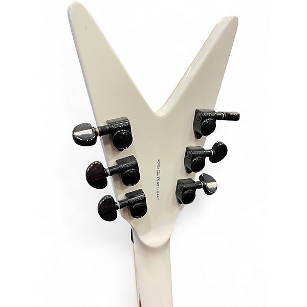 Used Dean SPLIT TAIL FLOYD ZAKK WYLDE Black and White Solid Body Electric Guitar