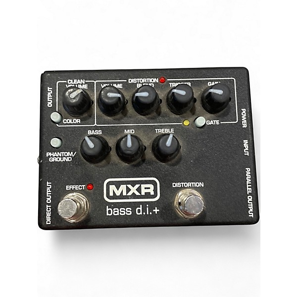 Used MXR bass D.I. + Pedal