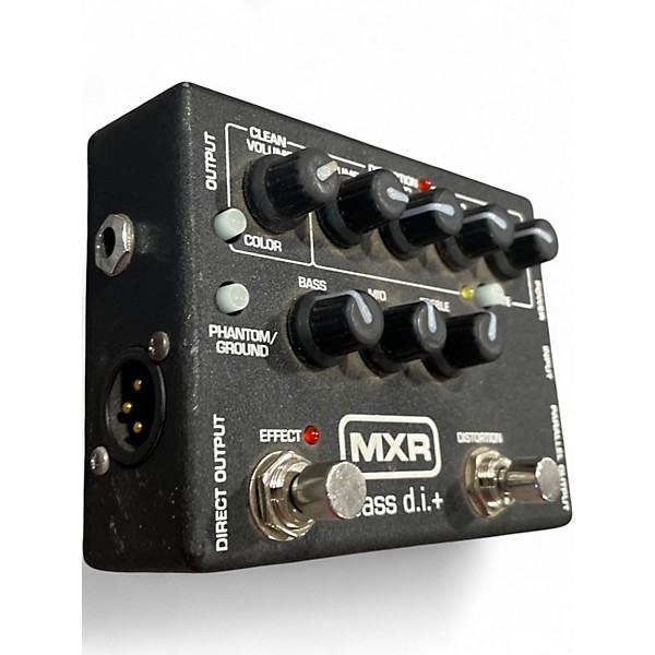 Used MXR bass D.I. + Pedal
