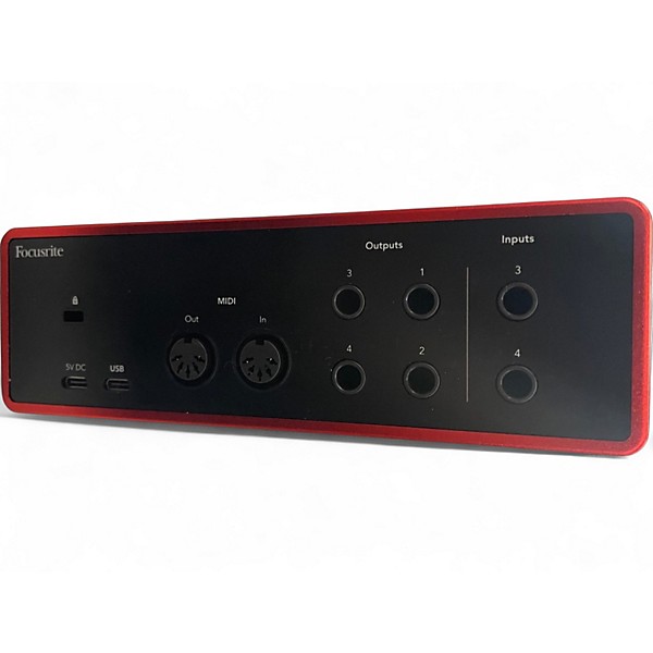 Used Focusrite Scarlett 4i4 Audio Interface