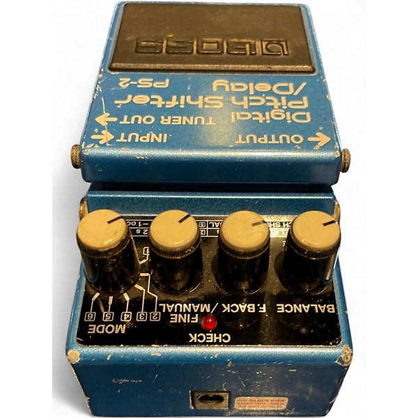 Used BOSS PS2 Digital Pitch Shifter Effect Pedal