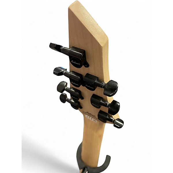 Used Jackson DKA 7 BLACK Solid Body Electric Guitar