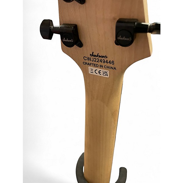 Used Jackson DKA 7 BLACK Solid Body Electric Guitar