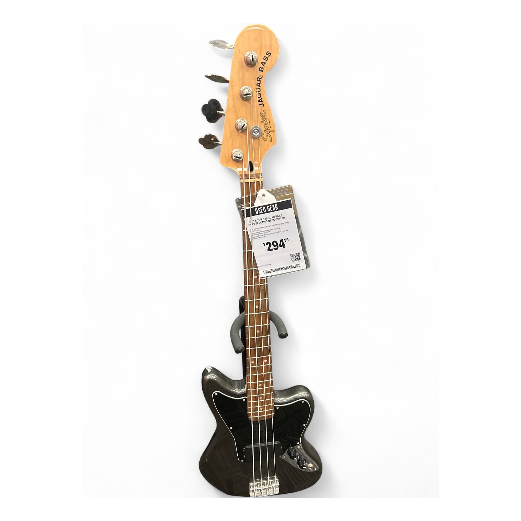 Squier Jaguar Bass グレー Used Squier JAGUAR BASS GREY Electric Bass Guitar GREY | Guitar Center