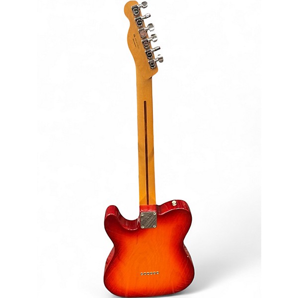 Used Fender SPECIAL DELUXE ASH TELECASTER Dark Cherry Burst Solid Body Electric Guitar