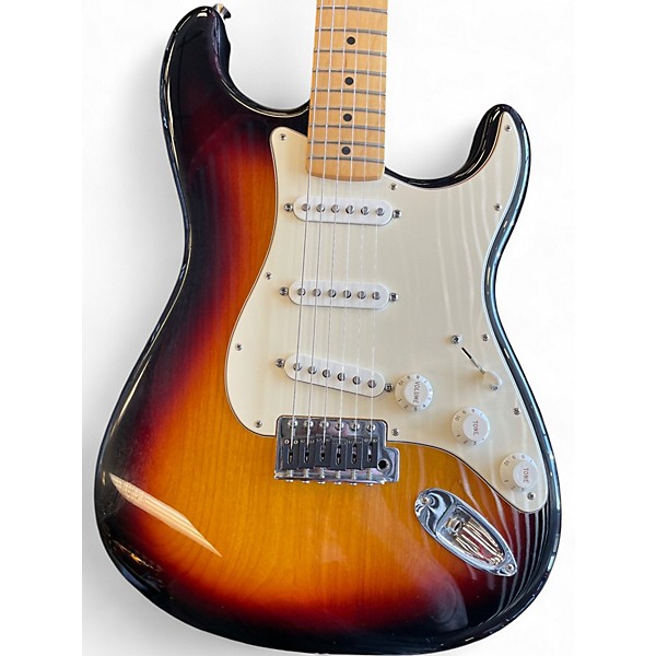 Used Fender Standard Stratocaster Brown Sunburst Solid Body Electric Guitar