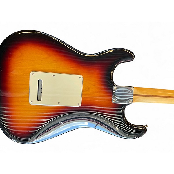 Used Fender Standard Stratocaster Brown Sunburst Solid Body Electric Guitar