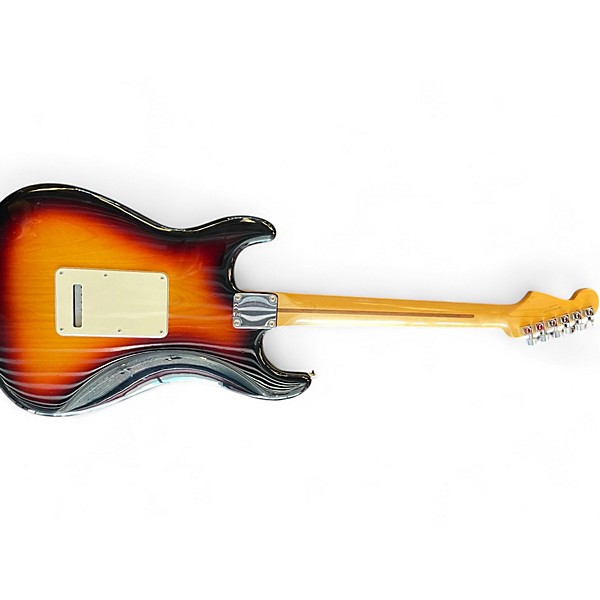 Used Fender Standard Stratocaster Brown Sunburst Solid Body Electric Guitar