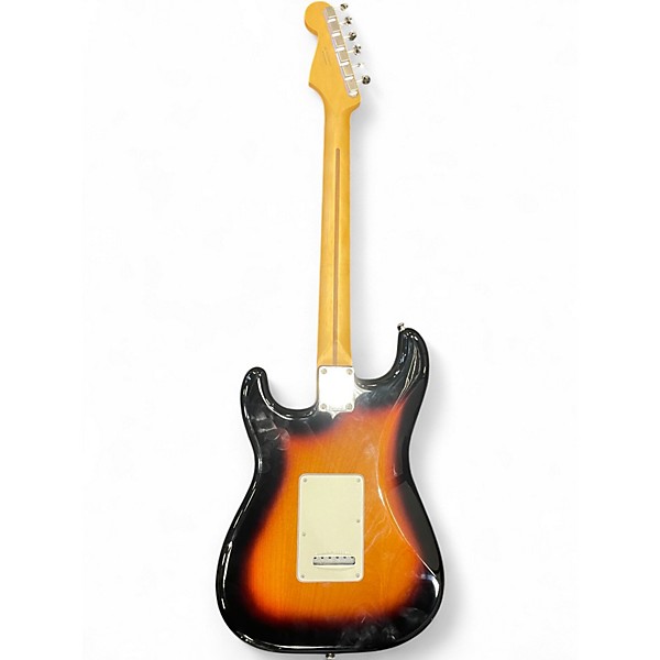 Used 2025 Fender Player II Stratocaster 3 Tone Sunburst Solid Body Electric Guitar