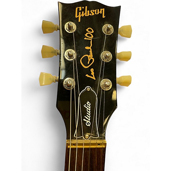 Used 2015 Gibson Les Paul Studio 2015 Tobacco Sunburst Solid Body Electric Guitar