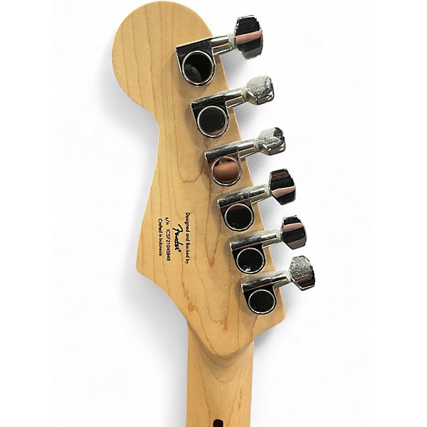 Used Squier Standard Stratocaster 3 Color Sunburst Solid Body Electric Guitar