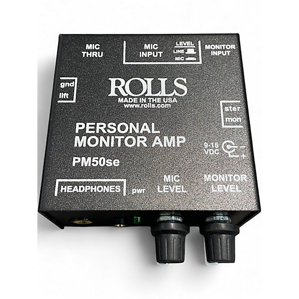 Used Rolls PM50SE Headphone Amp