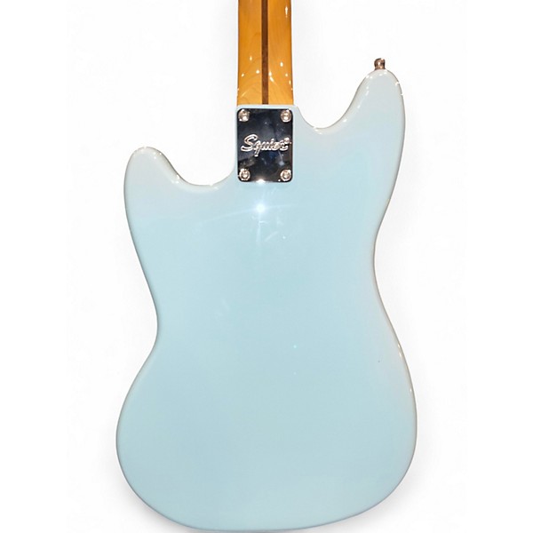 Used Squier Classic Vibe 60s Mustang Daphne Blue Solid Body Electric Guitar