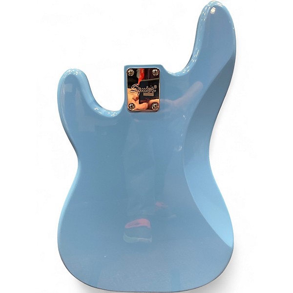Used Squier Precision Bass CALIFORNIA BLUE Electric Bass Guitar
