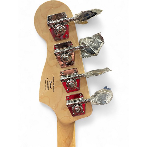 Used Squier Precision Bass CALIFORNIA BLUE Electric Bass Guitar