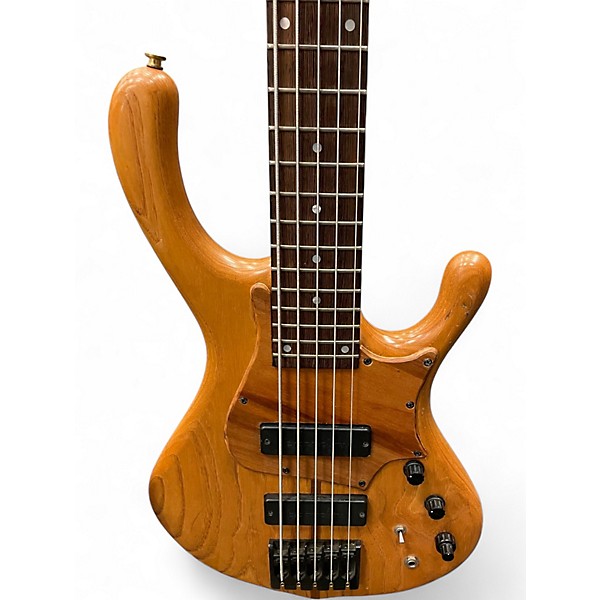 Used Jon Hill Bootleg Huntington 5 Natural Electric Bass Guitar