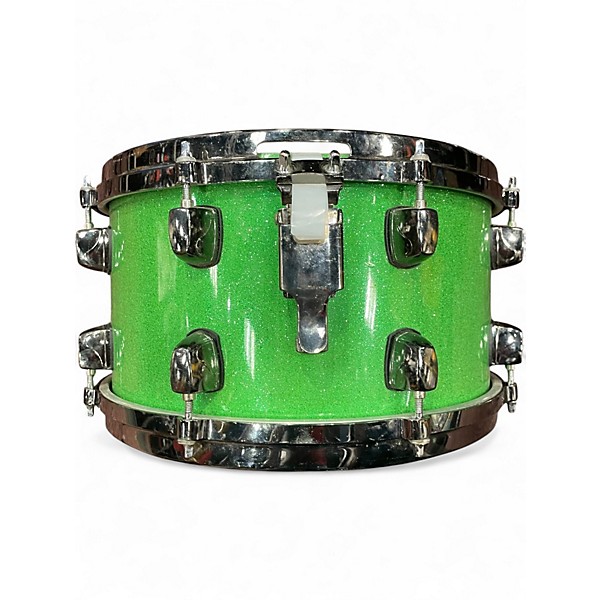Used ddrum 7X13 Dios Series Snare Emerald Green Sparkle Drum