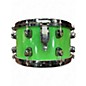 Used ddrum 7X13 Dios Series Snare Emerald Green Sparkle Drum