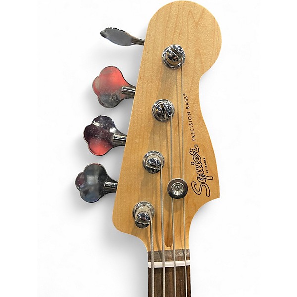 Used Squier Precision Bass BLACK Electric Bass Guitar