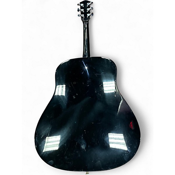 Used Fender DG60 Black Acoustic Guitar