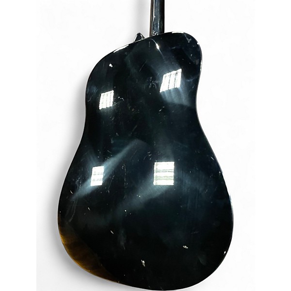 Used Fender DG60 Black Acoustic Guitar