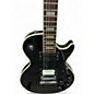 Used Bradley LP Custom Black Solid Body Electric Guitar