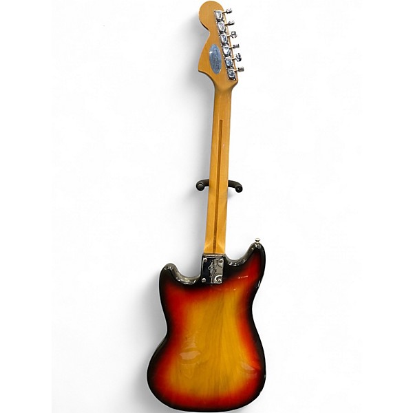 Vintage 1977 Fender Mustang 2 Color Sunburst Solid Body Electric Guitar