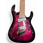 Used Harley Benton MultiScale-7 Progressive Magenta Burst Solid Body Electric Guitar