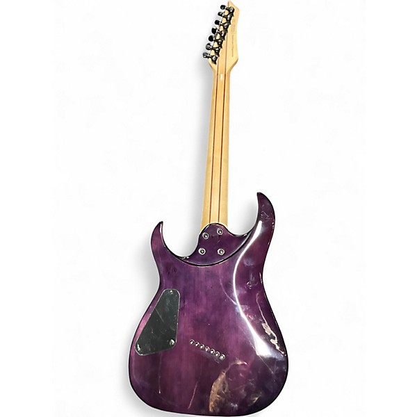 Used Harley Benton MultiScale-7 Progressive Magenta Burst Solid Body Electric Guitar