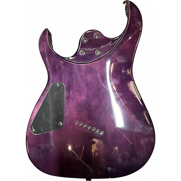 Used Harley Benton MultiScale-7 Progressive Magenta Burst Solid Body Electric Guitar