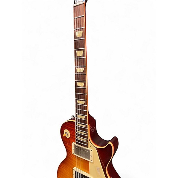 Used Gibson 60th Anniversary 1959 Les Paul Standard Reissue Orange Sunset Fade Solid Body Electric Guitar